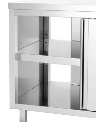 Durchreiche Wärmeschrank 700-4T Breite 1400 mm