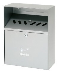 Wandascher silber