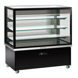 Vitrine Karina 97 SBW mit geschlossener Rückwand