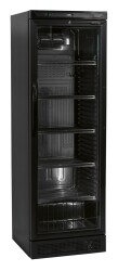 Gewerbekühlschrank schwarz KU 385 G BLACK