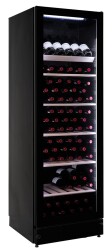 NordCap Weintemperierschrank schwarz WG 185