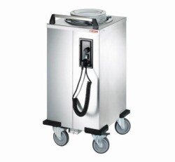 Fahrbarer Tellerspender Ø 230-278 mm 1 Röhre