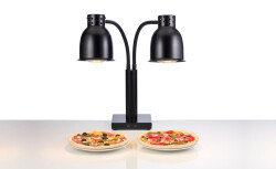 Buffet-Wärmelampe BiTherm schwarz