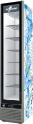 Tiefkühlschrank mit Glastür GLEE X-Slim