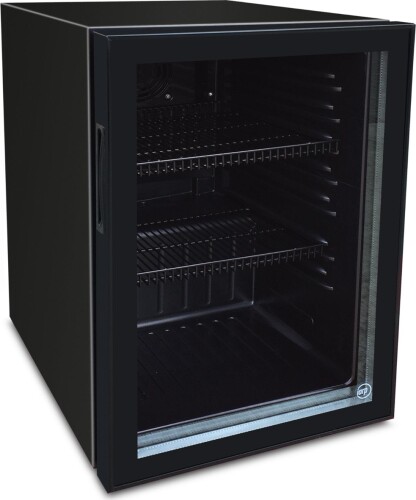 Kühlschrank schwarz Counter 68-Black