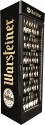 Getränkekühlschrank schwarz mit Glastür...