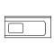 Universal-Zulauftisch 1200 mm Anbau rechts Becken links