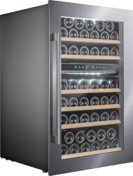 Weinkühlschrank mit Glastür 2 Zonen...