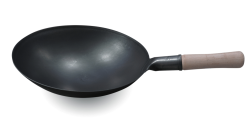 Wokpfanne mit Holzgriff Ø 360mm