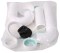 Handwaschbecken eckige Form BxT 50x40cm, zeitgesteuert