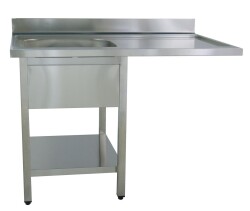 Spülcenter B 120cm-Becken links