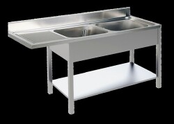 Spülcenter B 160cm-Becken rechts
