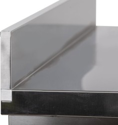 Arbeitsschrank mit Aufkantung B1000 x T600 mm