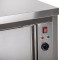 Wärmeschrank mit Aufkantung Breite 1200 x Tiefe 700 mm
