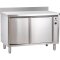 Wärmeschrank mit Aufkantung Breite 1500 x Tiefe 700 mm