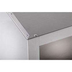 Wandhängeschrank offen B 140cm H 65cm