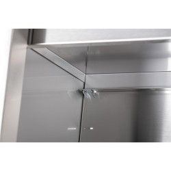 Wandhängeschrank offen B 180cm H 65cm