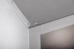 Wandhängeschrank mit Schiebetüren B 120cm H 65cm