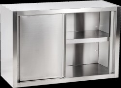 Wandhängeschrank mit Schiebetüren B 140cm H 65cm