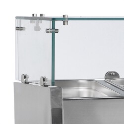 Kühlaufsatz PA 14-120 mit Glasaufbau