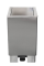 Edelstahlmülleimer Apollo 60 L mit Gasdämpfer