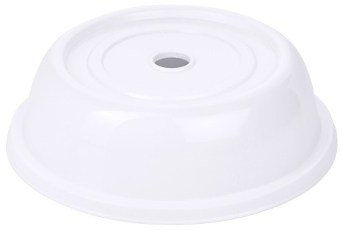 Tellerglocke 21 cm weiß