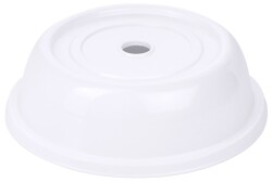 Tellerglocke 21 cm weiß