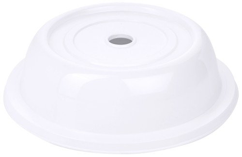 Tellerglocke 22 cm weiß