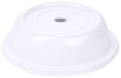 Tellerglocke 22 cm weiß