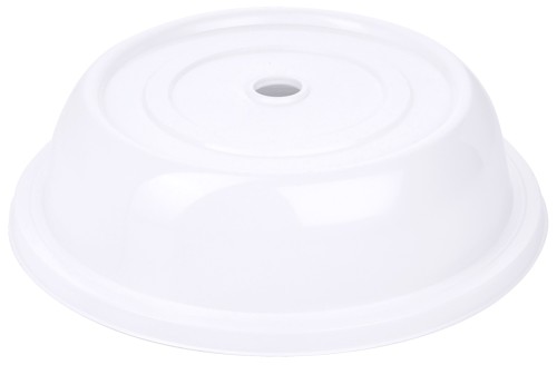 Tellerglocke 23 cm weiß