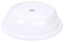 Tellerglocke 23 cm weiß