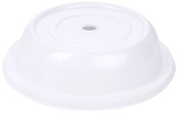 Tellerglocke 24,1 cm weiß