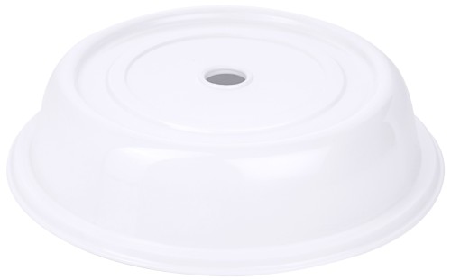 Tellerglocke 25 cm weiß