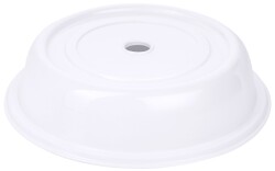 Tellerglocke 25 cm weiß