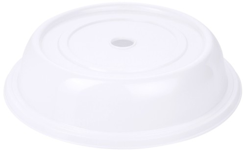 Tellerglocke 25,7 cm weiß