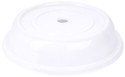 Tellerglocke 27 cm weiß
