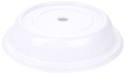 Contacto Tellerglocke 28 cm weiß