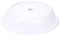Contacto Tellerglocke 28 cm weiß