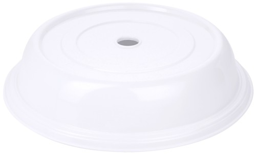 Tellerglocke 29 cm weiß