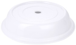 Tellerglocke 29 cm weiß