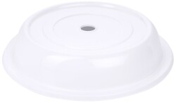 Tellerglocke 30 cm weiß