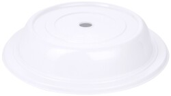 Tellerglocke 32 cm weiß