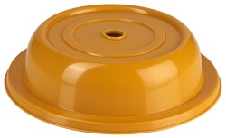 Tellerglocke 24,3 cm goldgelb