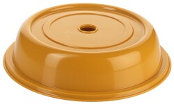 Tellerglocke 25,3 cm goldgelb