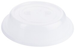 Tellerglocke 25,9 cm transparent, ohne Griffloch