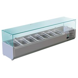 Kühlaufsatz RX1600 mit eckigem Glasaufbau