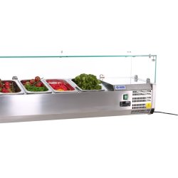 Kühlaufsatz RX2000 mit eckigem Glasaufbau