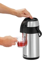 Edelstahl-Isolierpumpkanne 3 Liter