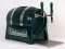 Glühwein-Durchlauferhitzer Fass schwarz 6 kW - 2-leitig elektrische Pumpe