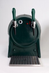 Glühwein-Durchlauferhitzer Fass grün 6 kW -...
